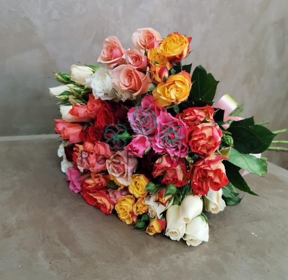 Букет цветов из: Розы в Ореховке