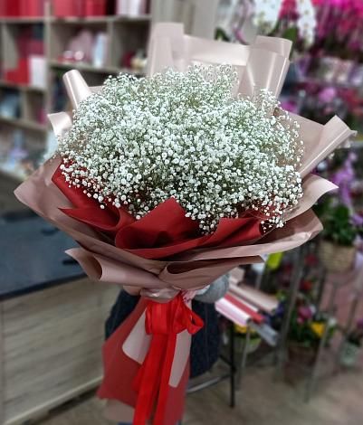Букет цветов из: Гипсофила в Ореховке