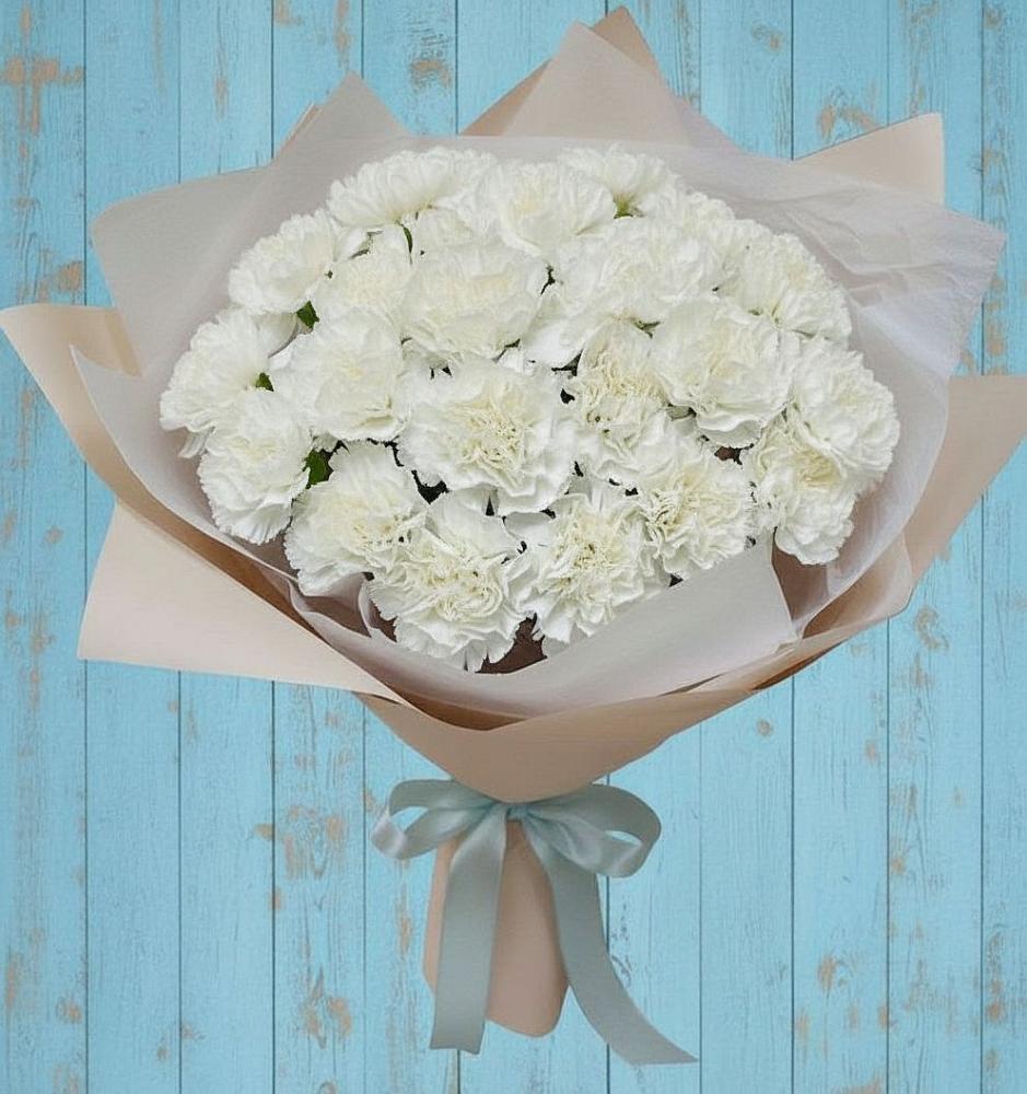 Букет цветов из: Гвоздики в Ореховке