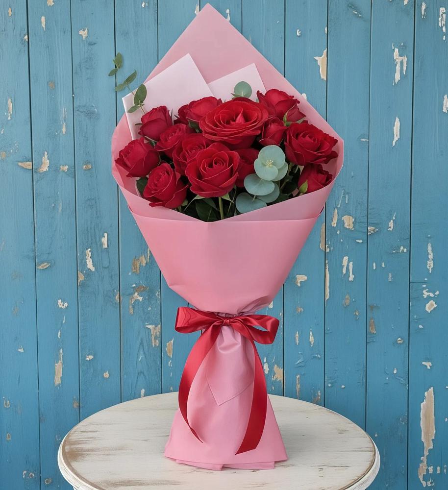 Букет цветов из: Розы в Ореховке