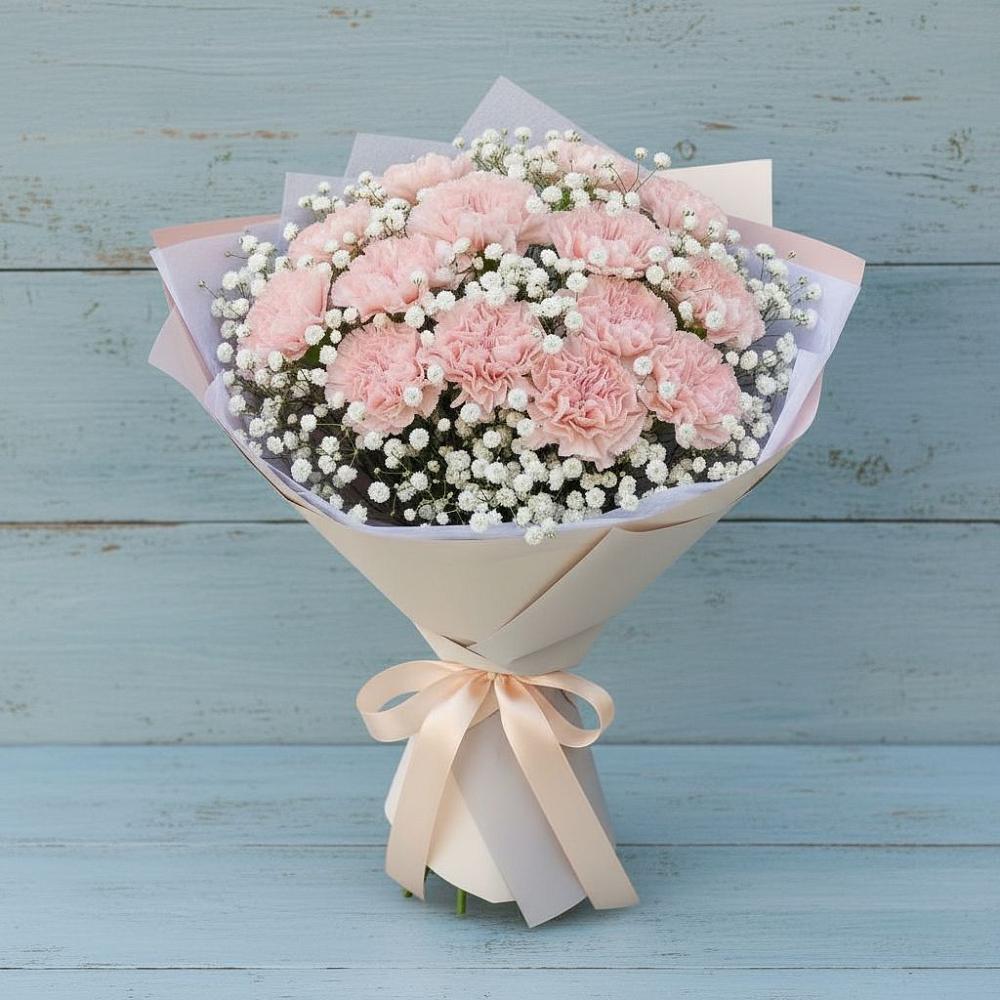 Букет цветов из: Гвоздики в Ореховке