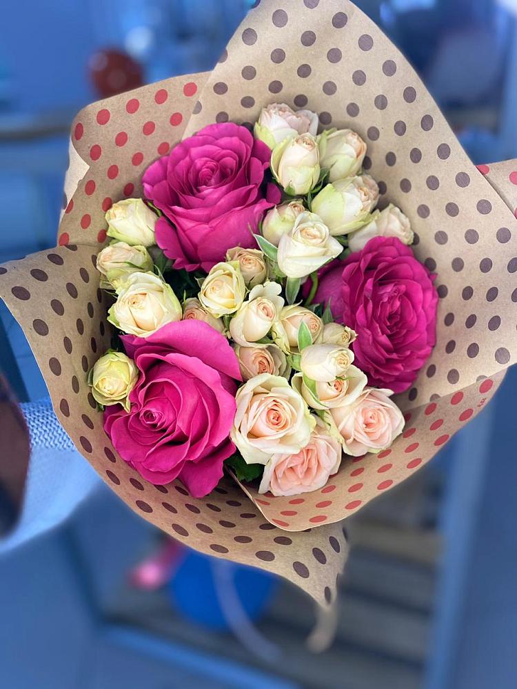 Букет цветов из: Розы в Ореховке