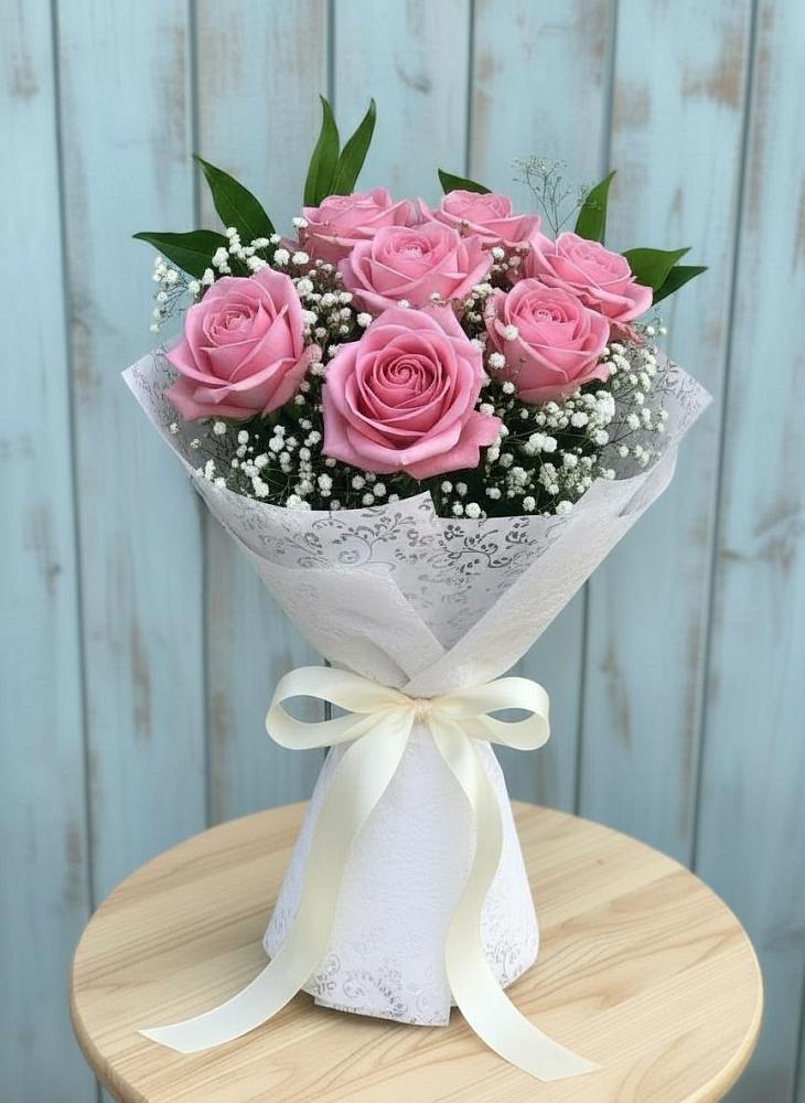 Букет цветов из: Розы в Ореховке