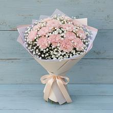 Букет цветов из:  Гвоздики в Ореховке