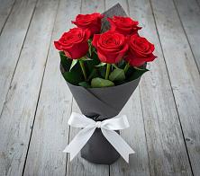 Букет 5 Красных роз Эдлесс Лав #REPLACE_PRED# Ореховке