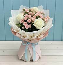 Букет цветов из:  Розы в Ореховке