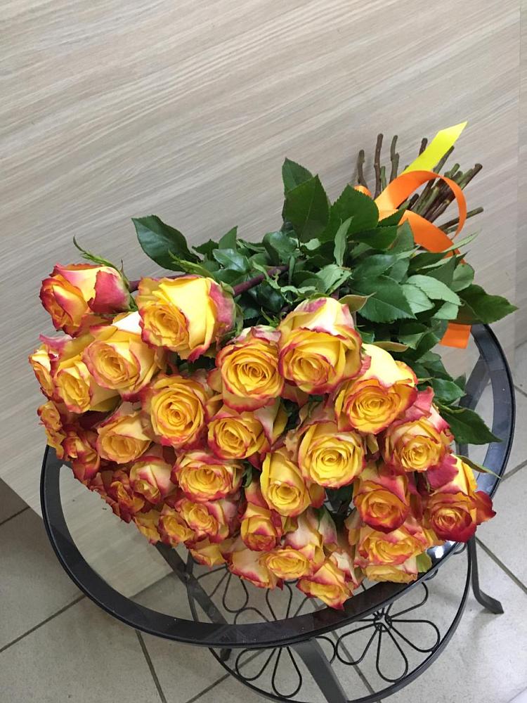 Букет Желтые розы в Ореховке