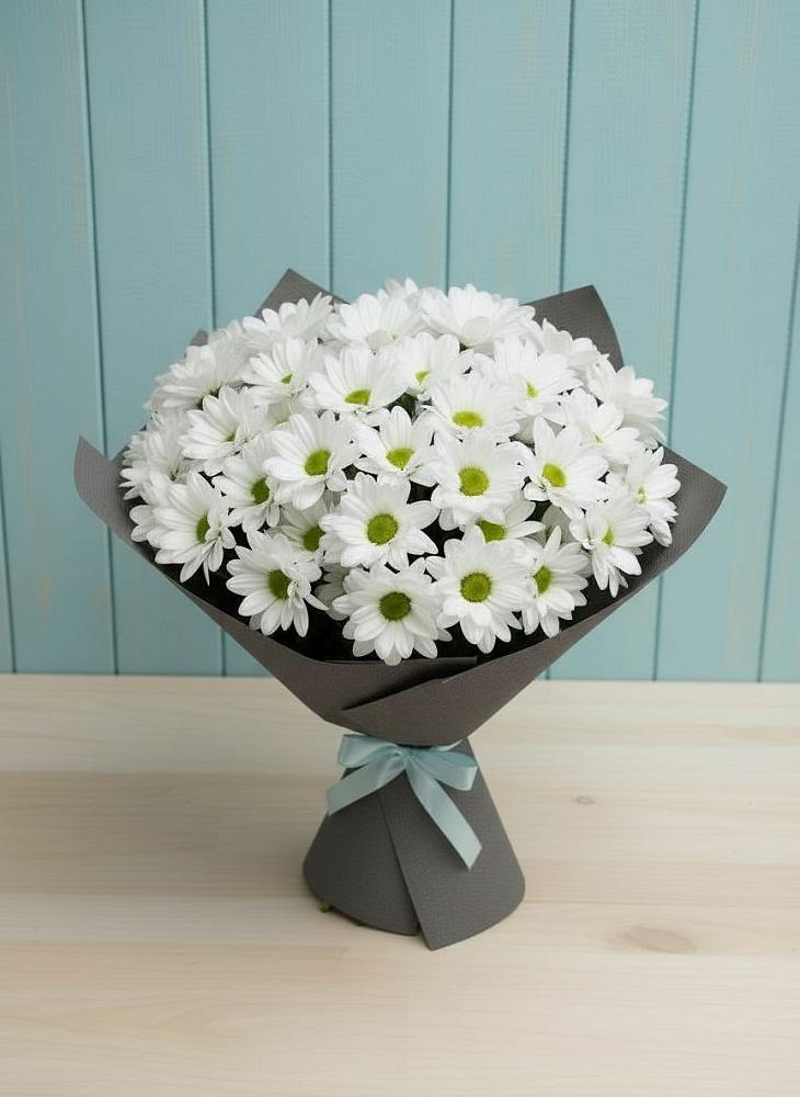 Букет цветов из: Хризантемы в Ореховке