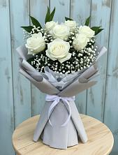 Букет цветов из:  Розы в Ореховке