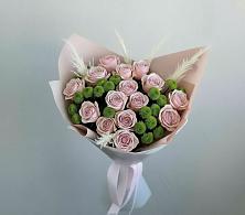 Букет цветов из:  Розы и Хризантемы в Ореховке