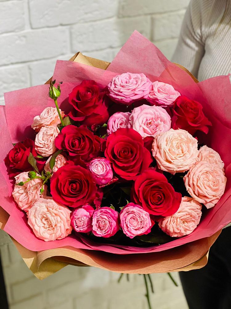 Букет цветов из: Розы в Ореховке