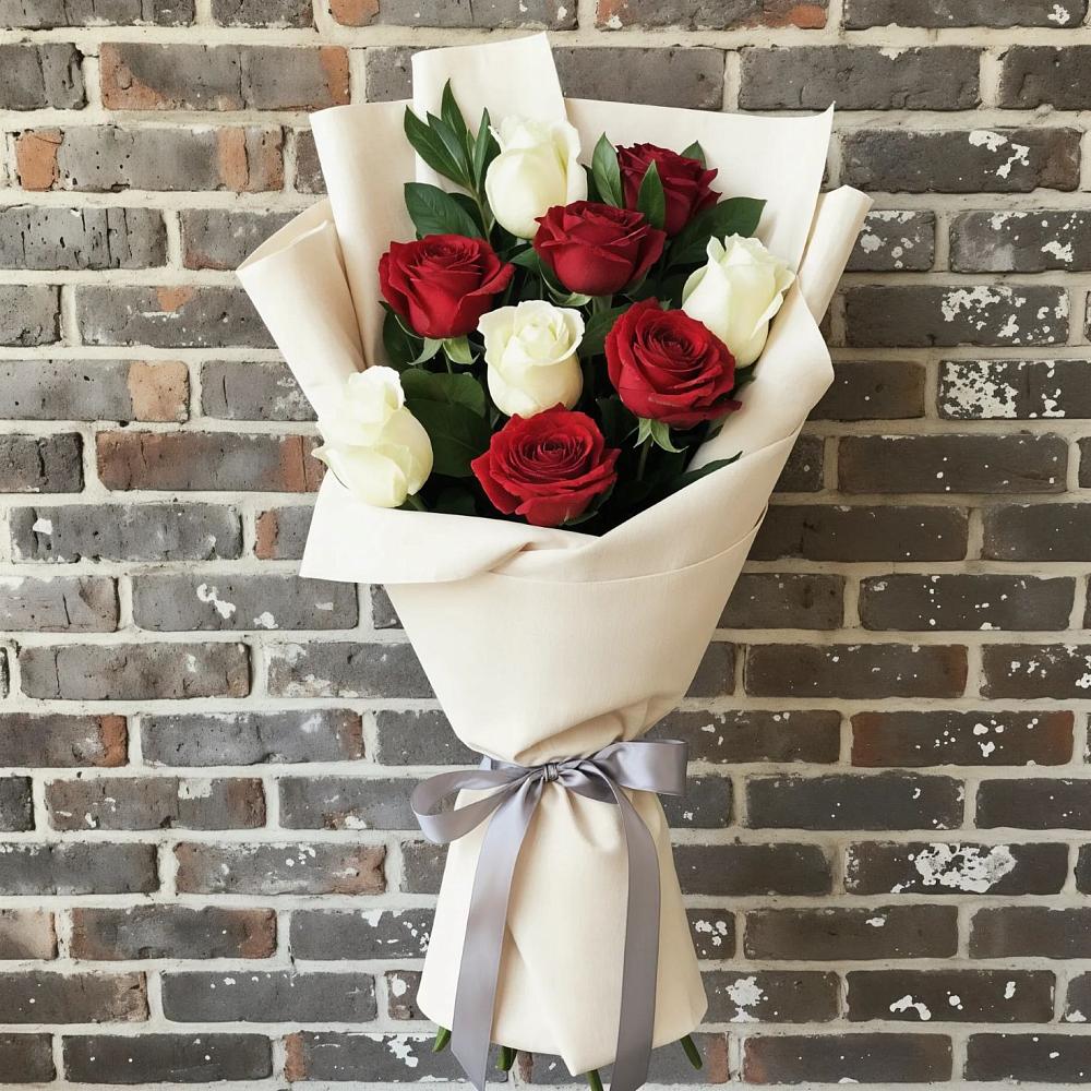 Букет цветов из: Розы в Ореховке