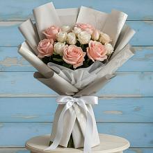 Букет цветов из:  Розы в Ореховке