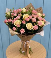 Букет цветов из:  Розы в Ореховке