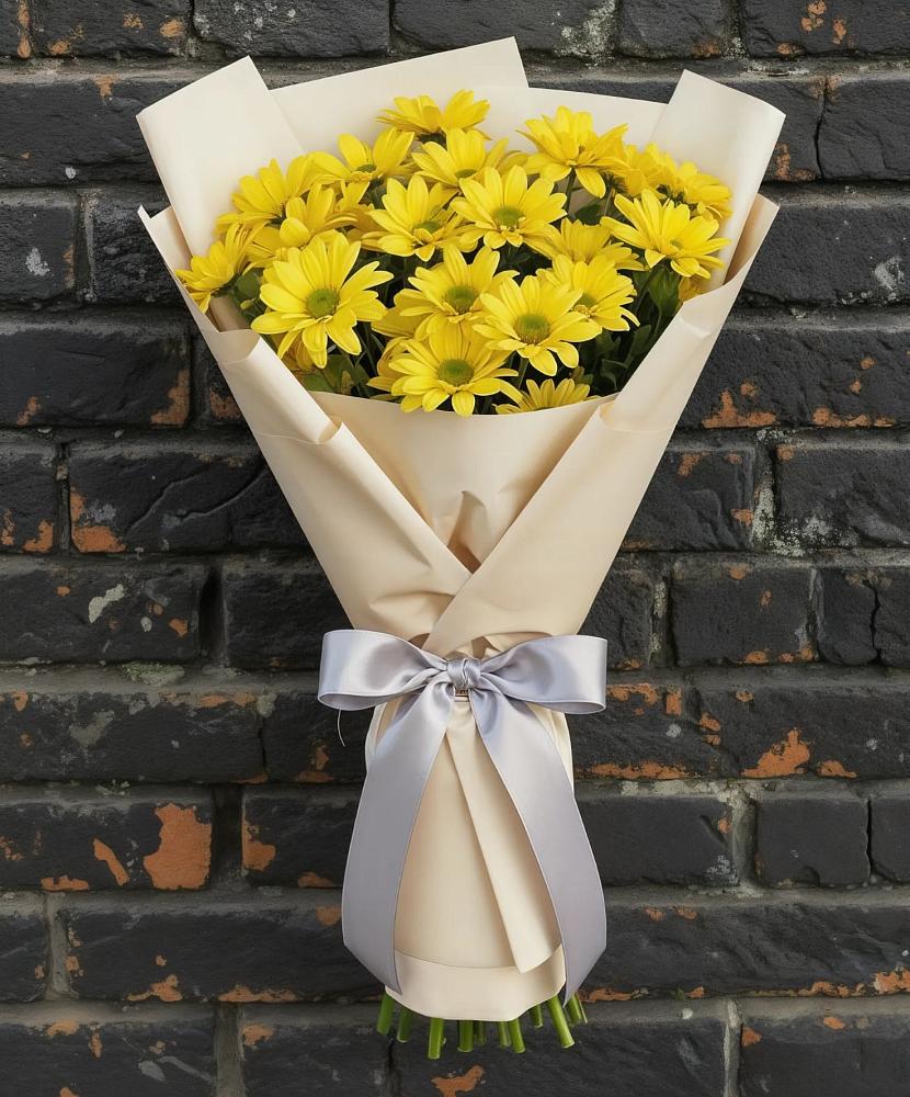 Букет цветов из: Хризантемы в Ореховке
