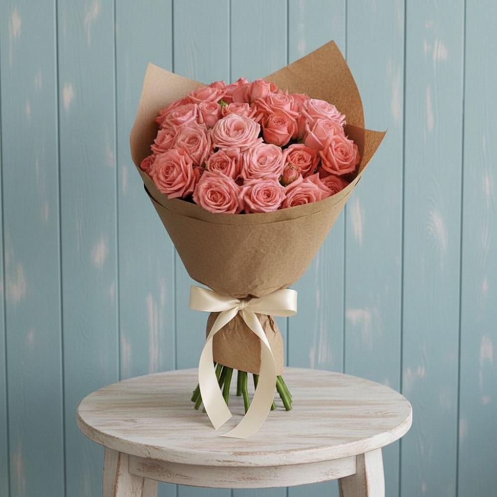 Букет цветов из: Розы в Ореховке