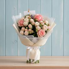 Букет цветов из:  Розы в Ореховке