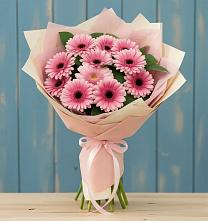 Букет цветов из:  Герберы в Ореховке