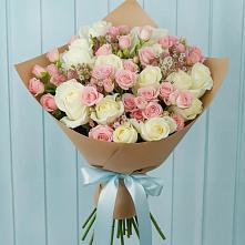 Букет цветов из:  Розы в Ореховке
